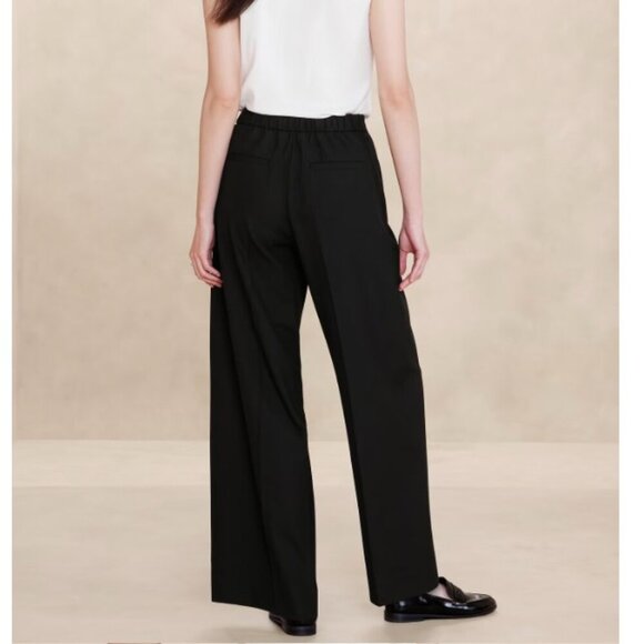Banana Republic Hayden Wide-Leg Pant, Size 8 Petite - Picture 3 of 8